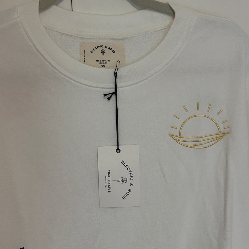 Electric & Rose New with Tags- Classic Doodles Sweatshirt - Picture 9 of 11